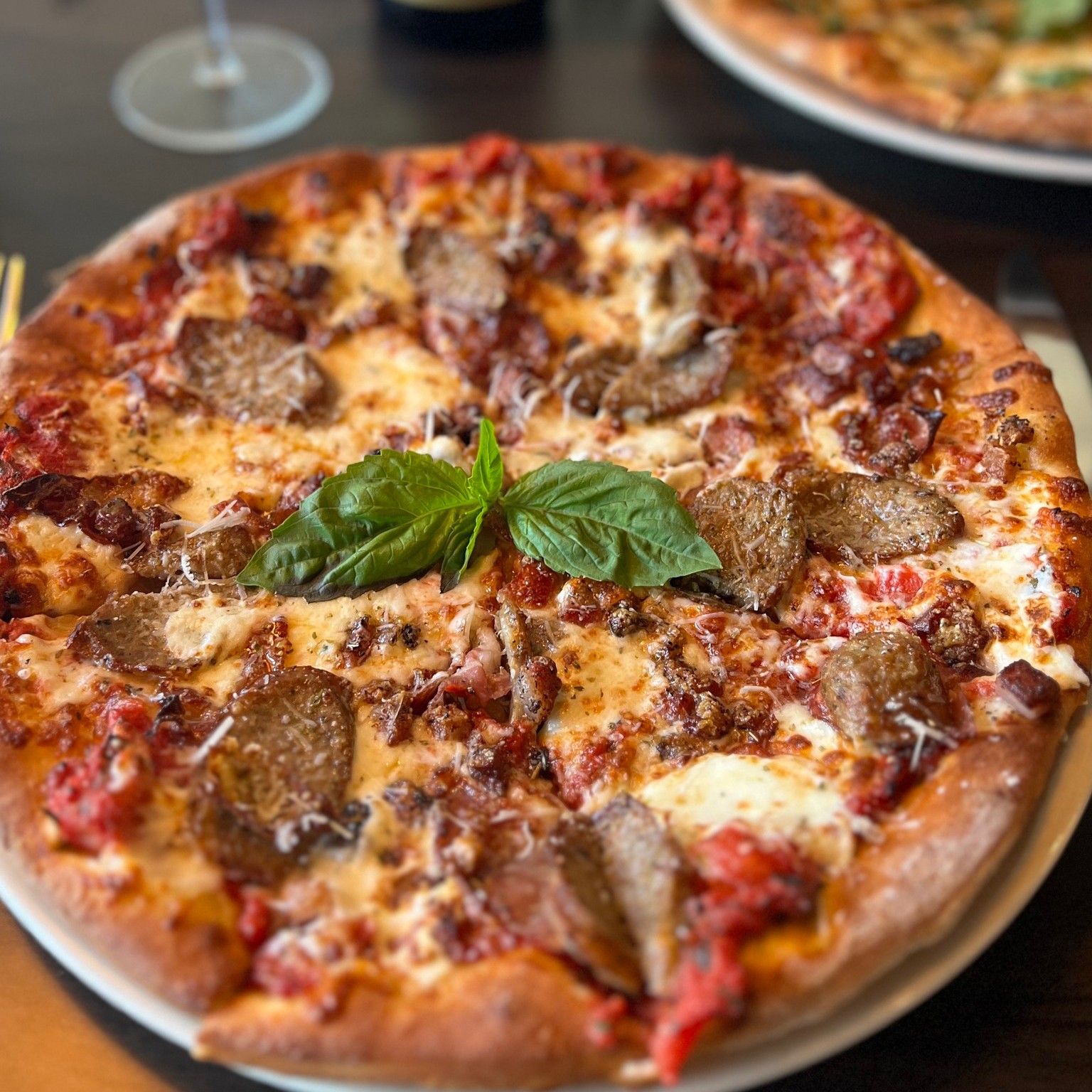 Pizza at Terra Vino