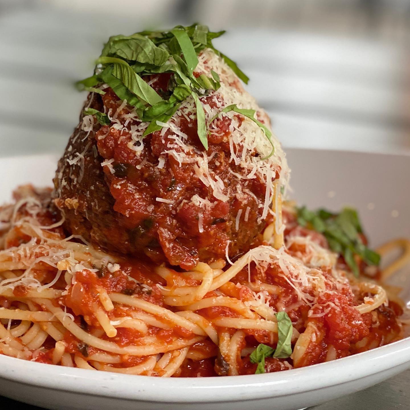 spaghetti and meatball